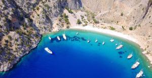 St George's bay rhodes to symi