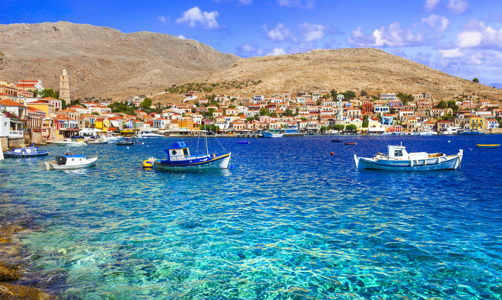*Express Boat Rhodes to Chalki (Halki) w. Swim-Stop
