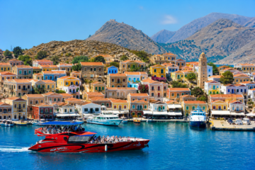 halki alimia from rhodes | Rhodes Sea Lines Aphrodite Royal in Halki